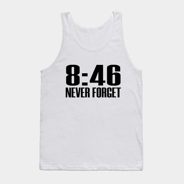 Never Forget Social Justice George Breath Tank Top by Mellowdellow